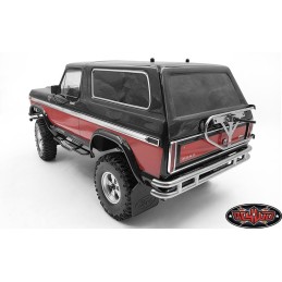 Pare choc arrière pour Traxxas TRX-4 '79 Bronco Ranger XLT (SILVER) CChand RC4WD