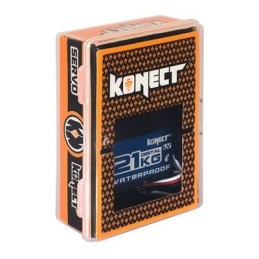 Servo Digital Konect 21kg-0.16s Etanche pignons métal Hobbytech