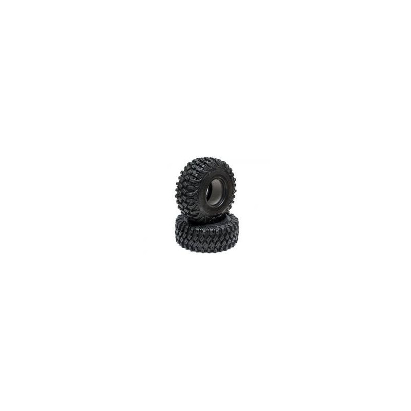 Boom Racing HUSTLER M/T Xtreme 1.55" BABY Rock Crawling  3.74x1.3 SNAIL SLIME™ Compound W/ Open Cell Foams (Super Soft) 2pcs