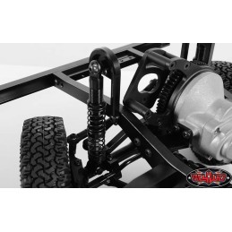 Amortisseurs RC4WD Noirs Double ressort 80mm V2