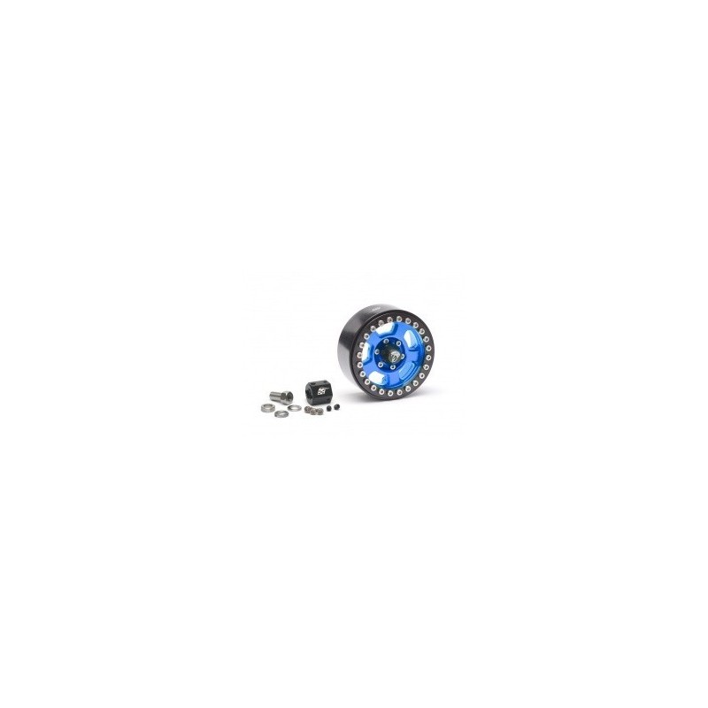 Jantes alu Krait™ 1.9 Golem Aluminum Bleu  Beadlock  BRW780903-1B    BoomRacing (1)