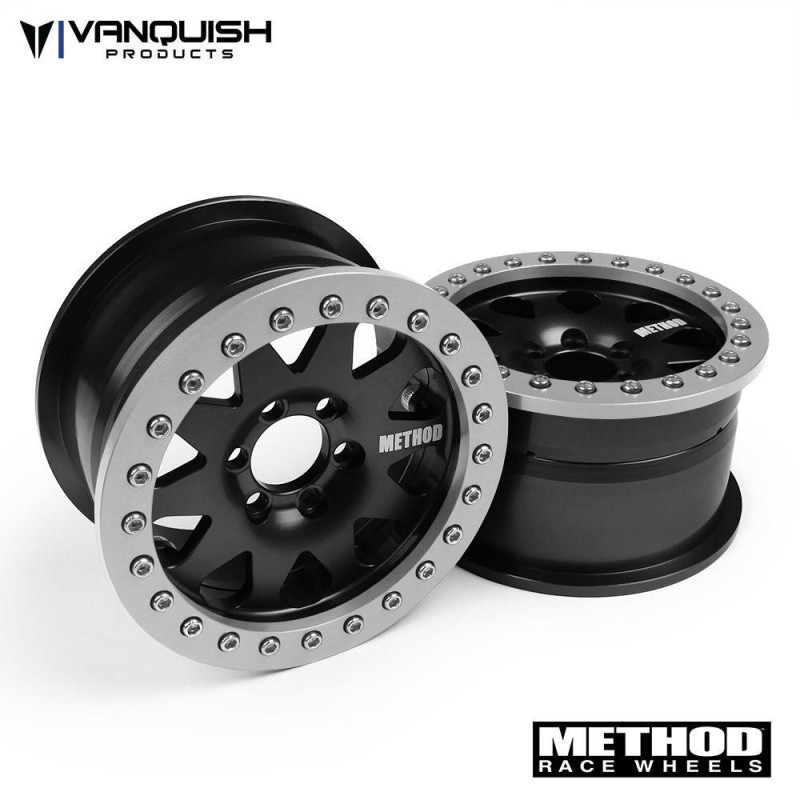 Jantes alu 2.2 Method Noir 1.2" beadlock Race wheel Vanquish  VPS08002