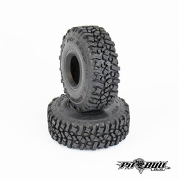 Pneus PitBull Rock Beast 1.55 Scale Tires Alien Kompound  (2 pcs.) PB9013AK