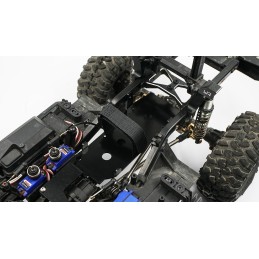 Platine support batterie métal avec scratch TRX4 Yeah Racing TRX4-065