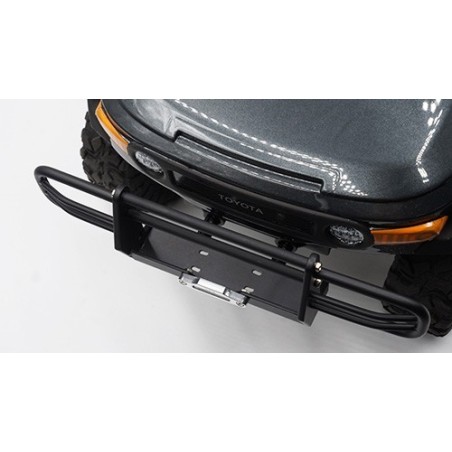 Pare-chocs Avant Métal Pour Crawler RC 1/10 - Compatible Traxxas TRX4, Axial SCX10 II, Redcat Gen8, Etc.