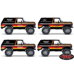 Autocollants déco Bronco Ranger XLT TRX4  style C  RC4WD CChand VVV-C0494