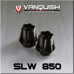 Hexagone de roue hubs SLW 850 alu noir Vanquish