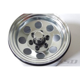 VIs moyeu de roue Scale Hubs Chrome SSD00365