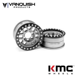 Jantes KMC 1.9 XD229 MACHETE V2 silver anodisé Vanquish VPS07741