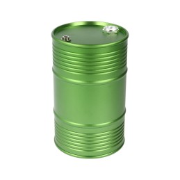 Tonneau aluminium vert pour huile déco Robitronic R21012V
