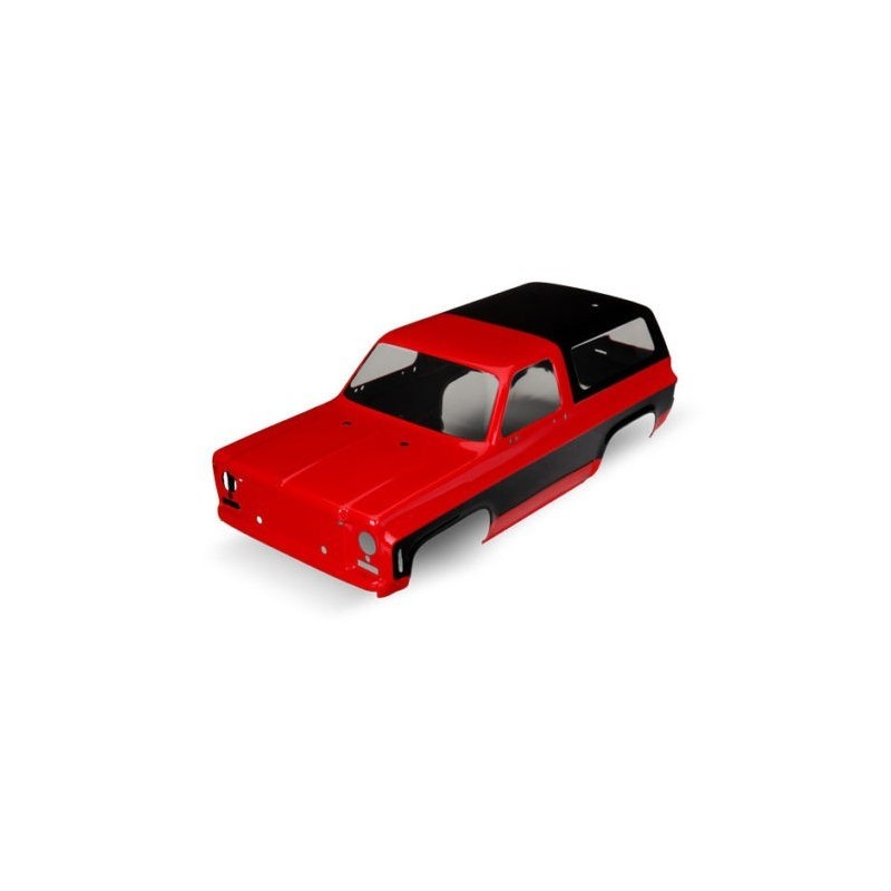 Carrosserie Chevrolet Blazer rouge peinte et décorée Traxxas 8130A
