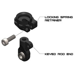Corde nylon et crochet en métal pour treuil Boom Racing Nylon Winch Line  2.5m & Metal Hook pour Muscle Winch™ - BRSW36-RS3 - 