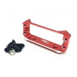 Support Servo alu rouge pour axial Capra TREAL