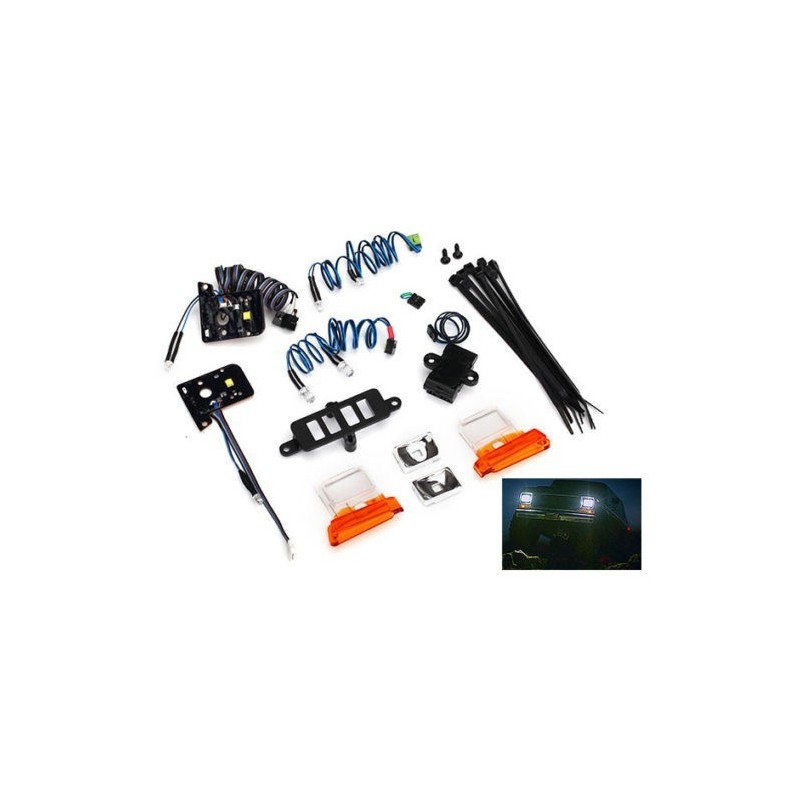 KIT COMPLET LED – FORD BRONCO – NECESSITE 8028 TRX4 Traxxas 8036