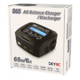 Chargeur  S65  lipo 2-4S   6A- 65w Skyrc SK-100152-02