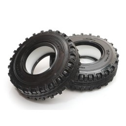 Boom Racing 1.9" Mileage Classic Scale Crawler Tire Gekko Compound 3.82"x1.0" (97x26mm) (2) BRTR19006