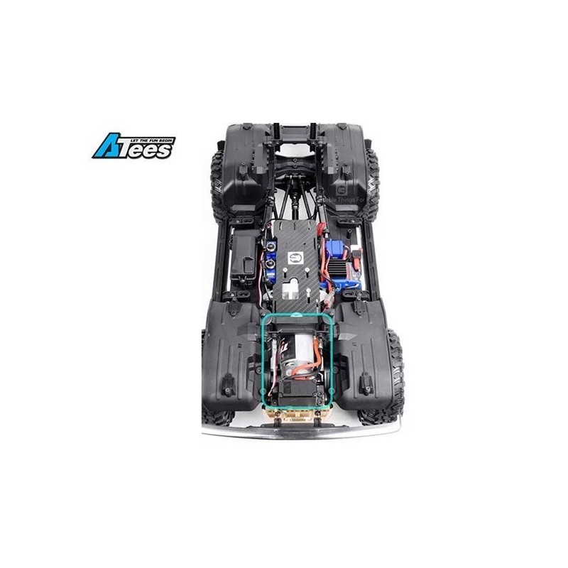 Calandre Avant Aluminium GRC Pour TRX4 Defender D110 - Échelle 1/10 | Accessoire RC