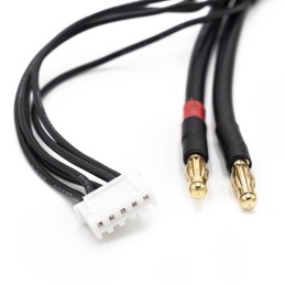Cable de charge 40 cm avec equilibrage pour accu 4s prise EC5  KN-130446