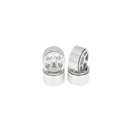 Jantes alu beadlock Silver Starfish-Pro 1.0 pour scx24 Noires Hobby détails DTSCX24-32A