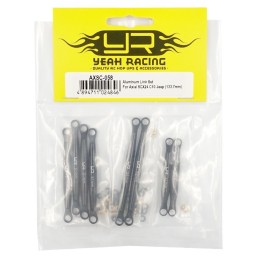 Kit lien métal noir pour Axial SCX24 C10 Jeep Yeah Racing - AXSC-058