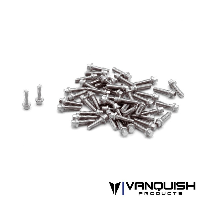 Kit de vis US 1-64 de roue inoxydable Scale Vanquish - VPS05002