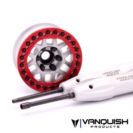Kit de vis US 4-40 de roue Scale Noir SLW Vanquish longueur 9 mm - VPS01705