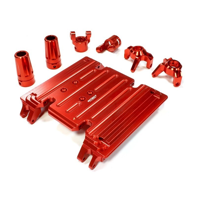 Set conversion option alu S3 Rouge pour Axial Wraith Integy