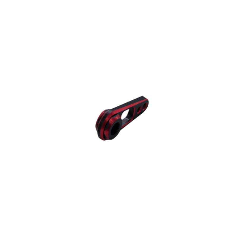 Palonnier de direction alu 25 T black/red Hobby Details pour Traxxas TRX4 - DTSH07001B