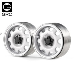 Jantes lourdes GRC 1.9 12mm Metal Classic Blanc Series IV (2) -  GRC/G0130K