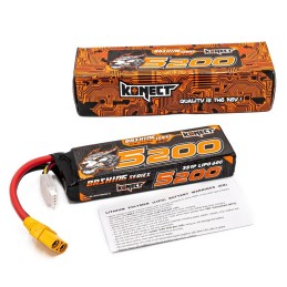 Batterie KONECT LIPO 5200MAH 11.1V 60C 3S1P 57.7WH BASH (XT90) - KN-LP3S5200BASH-XT