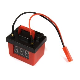Batterie réaliste 2S-3S Voltage Checker & Alarme rouge INTEGY pour 1/10 - C30154RED