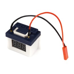 Batterie réaliste 2S-3S Voltage Checker & Alarme blanc INTEGY pour 1/10 - C30154WHITE