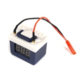 Batterie réaliste 2S-3S Voltage Checker & Alarme bleu INTEGY pour 1/10 - C30154BLUE