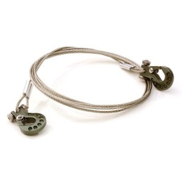 Câble de treuil 1/10 avec crochets bronze INTEGY - C26847GUN