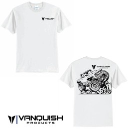 Tee-shirt blanc VANQUISH PRODUCTS VS4-10 taille 2XL - VPS00105