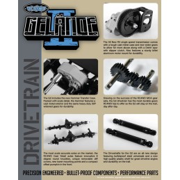 Gelande II Truck Kit avec carrosserie D90 Defender
