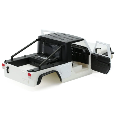 INJORA RC Carrosserie KIT 313mm Empattement Corps Coquille Jeep Wrangler Car Body Shell pour 1/10 RC Crawler Axial SCX10 SCX10 II 90046 90047 (Bleu INJORA RC Carrosserie KIT 313mm Empattement Corps Coquille Jeep Wrangler Car Body Shell pour 1/10 RC Crawler Axial SCX10 SCX10 II 90046 90047 (Bleu