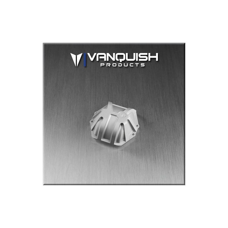 Capot 3D differentiel de pont Wraith/Ridgecrest alu Silver Vanquish