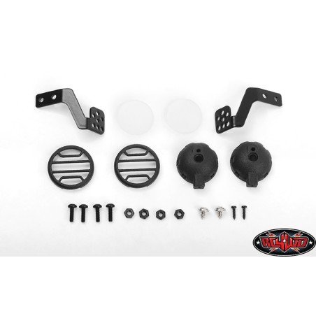 Amortisseurs Piggyback à Ressort Progressif V2 Pour Axial SCX10 I, II, III - Longueur 90mm