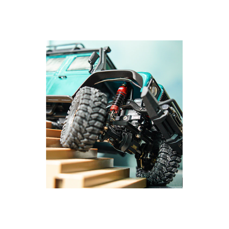 4 Amortisseurs 52mm à Ressort Et Huile Pour RC 1/18 TRX4M - Adaptés Aux Crawlers