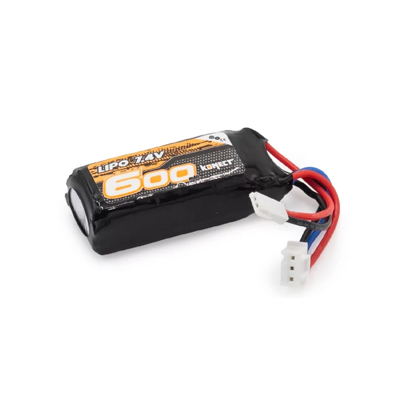 Batterie LI-PO 7.4V 600MAH (CRX18) KONECT - KN-LP2S600
