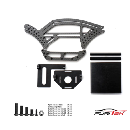 Extrémités De Tige Axial AXI214006 M3 (lot De 20) - Pour Modèle RC Buggy 1/18 UTB18