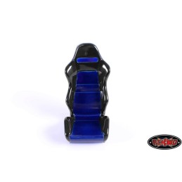 Siège bacquet Racing Scale noir et bleu foncé RC4WD