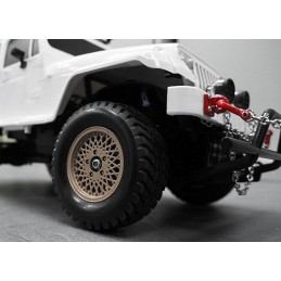 Crochets de remorquage réalistic noirs 1/10e Rock Crawler Yeah Racing