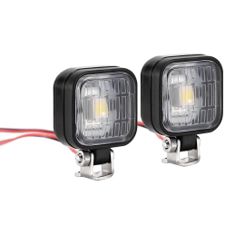 Feux leds carrés blancs...