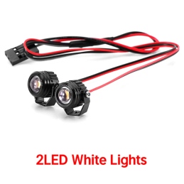 Feux leds ronds blancs...