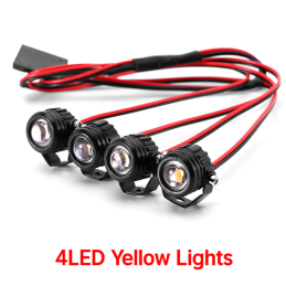 Feux leds ronds jaunes...