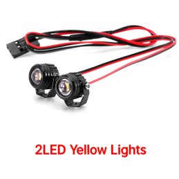 Feux leds ronds jaunes...
