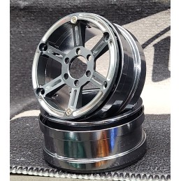 Jantes gun métal Dlux 1.9"...