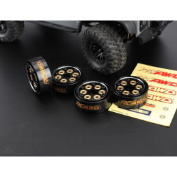 Jantes 1.3 Beadlock noires...